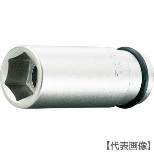 TONE　インパクト用ロングソケット　対辺寸法50mm　差込角25．4mm（8NV-50L）356-7630【TONE（株）】