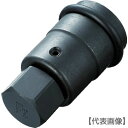 TONE インパクト用ヘキサゴンソケット(差替式) 差込角19.0mm 対辺寸法22mm(6AH-22H)387-6039【TONE(株)】