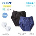 グンゼ スパンブリーフ ブリーフ 前あき 男の子 ボーイズ 綿100% 抗菌防臭 やわらか 部屋干し対応 抗菌 2枚組 下着 100cmBF950C 110cmBFBF955C 120cmBF960C 130cmBF965C 140cmBF970C 150cmBF975C 160cmBF980C メール便