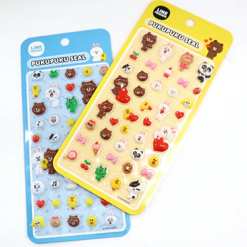 【6/4 20:00-エントリーでP5倍】送料無料 シール 2枚セット シール OO LINE FRIEND...
