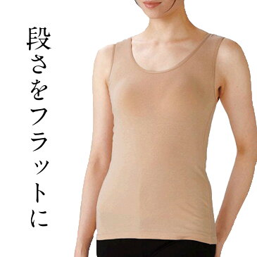 【15%OFFクーポン&50%OFF】(セルバァン)段差が消える? 着るだけすっきりひみつのシェイプインナー 補正下着 整形肌着 インナー 【メール便】