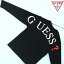 GUESS(ゲス) ビッグシルエット ロング スリーブ Tシャツ MJ3K8515MI ロンT バックプリント ビッグシルエット 長袖 ブラック ホワイト カーキ メール便 送料無料