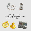 バースデーガーランド&スタイ帽子・キャンドルセット フエルト フエルト製 誕生日パーティー バースデーパーティー 写真 写真映え 記念写真 ペットのスタイ ペットの帽子