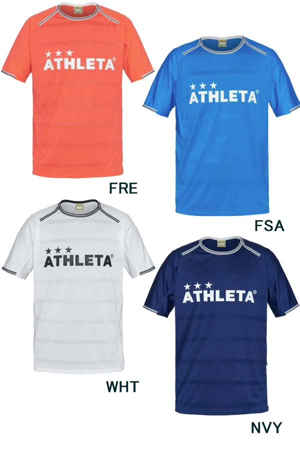 送料無料★即日発送可【メール便、ポスト投函商品】mail全国一律送料無料品番:02366JATHLETA【アスレタ】プラクティスシャツ《ジュニア》ウェア 子供 サッカー プラクティスシャツランニング 半袖シャツ Tシャツ ジュニア キッズ安売り サッカー 用品 セール