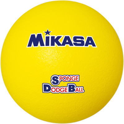 サッカーボール（ジュニア） 品番：STD-18-Y　【ミカサ】スポンジドッジボール（135g）サッカーボール ボール　4号球　検定球 キッズ ジュニア 小学生　スポンジ