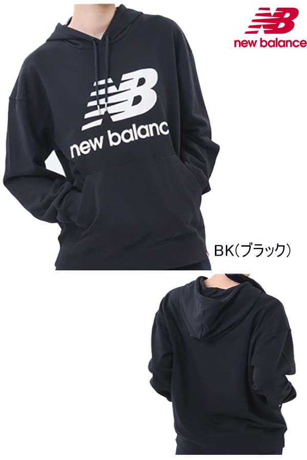 ブランド：new balance【ニューバランス】 品番：WT03547 品名：オーバーサイズドフーディ― 素材：綿60％、ポリエステル40％ サイズ：S/M/L カラー：BK(ブラック) ※北海道・沖縄県は送料料金1000円加算 着心地の...