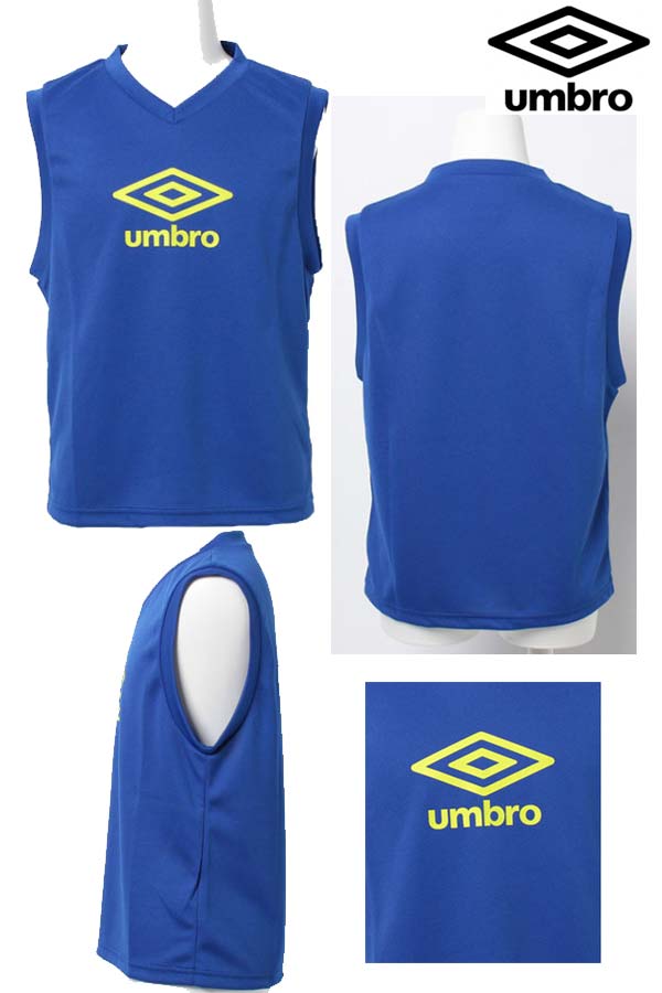 送料無料【メール便、ポスト投函商品】mail全国一律送料無料品番:UBS7634Jumbro【アンブロ】ジュニア プラクティスノースリーブシャツ《ジュニア》 タンクトップ Vネック キッズ 子供 ジュニア サッカー フットサルセール サッカー 用品 セール