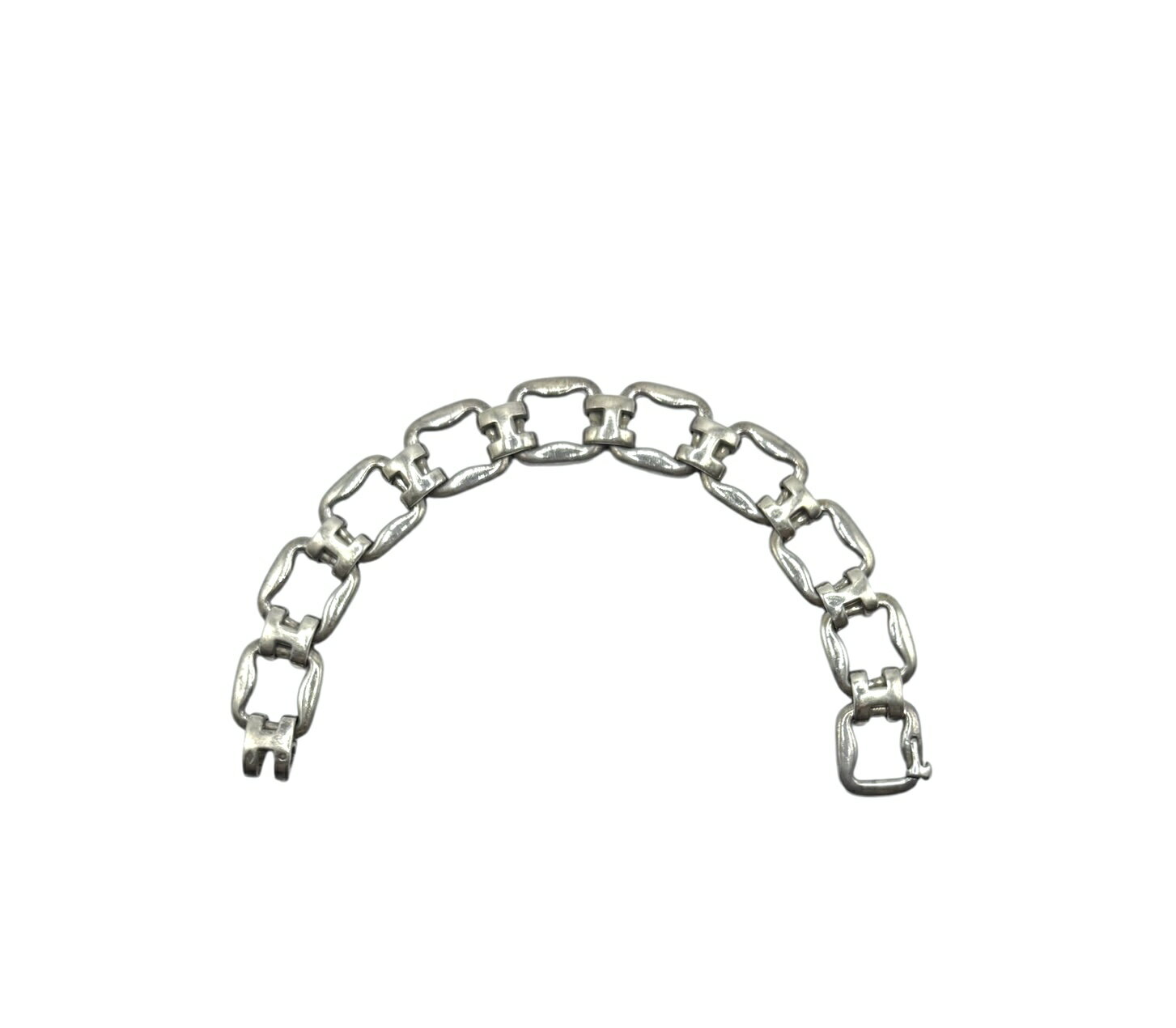 【美品】HERMES エルメス ヒストリー ブレスレット シルバー 925