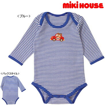 mikihouse/ミキハウス★肌着★ドライブプッチー長袖★ボディシャツ【size70c/80c/90cm】