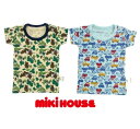 mikihouse/ミキハウス★迷彩&車迷彩Tシャツセット★【肌着2枚セット】【size90c/100c/110c/120c/130c/140cm】