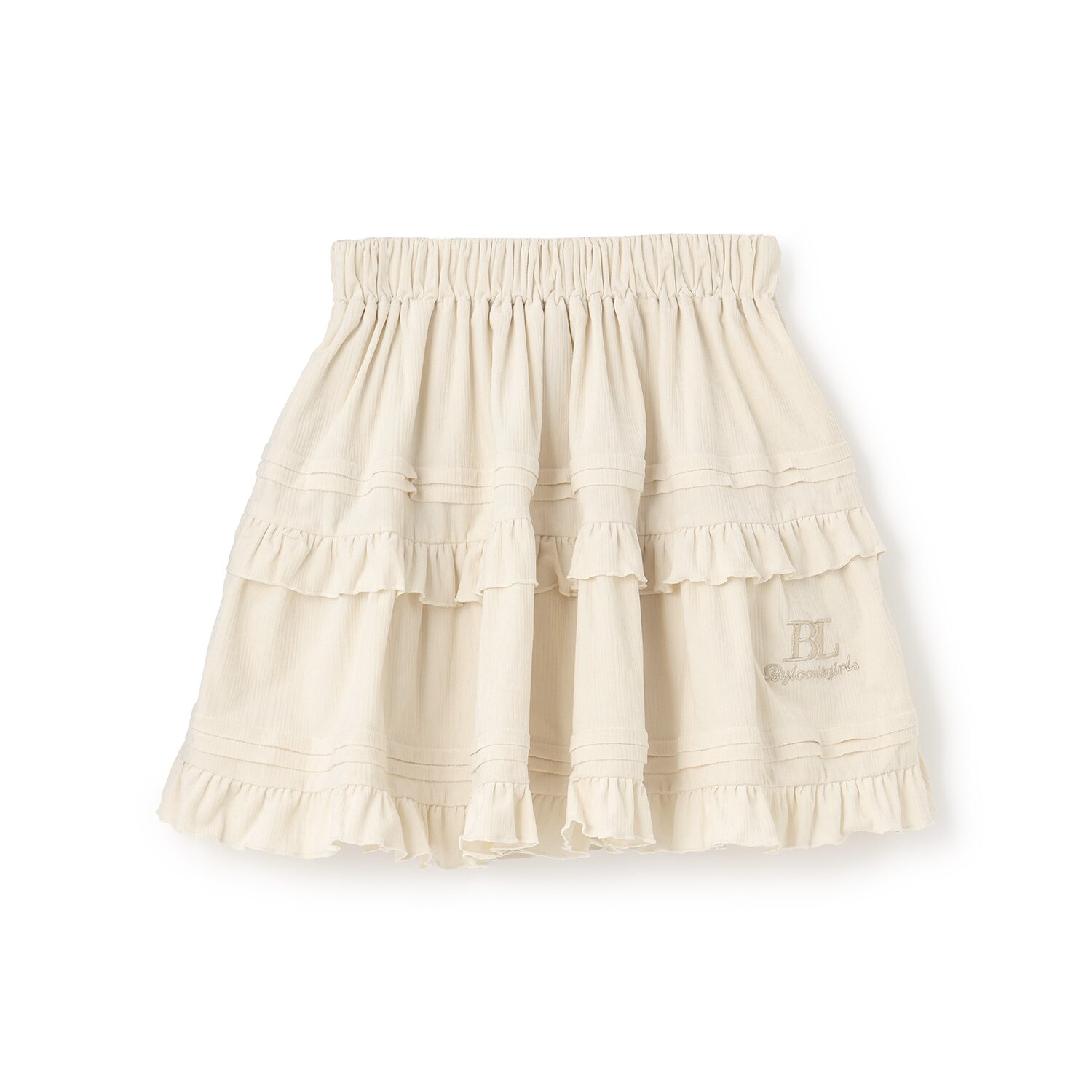 バイ ラビット(by LOVEiT)★コール楊柳ティアードスカート★のサムネイル