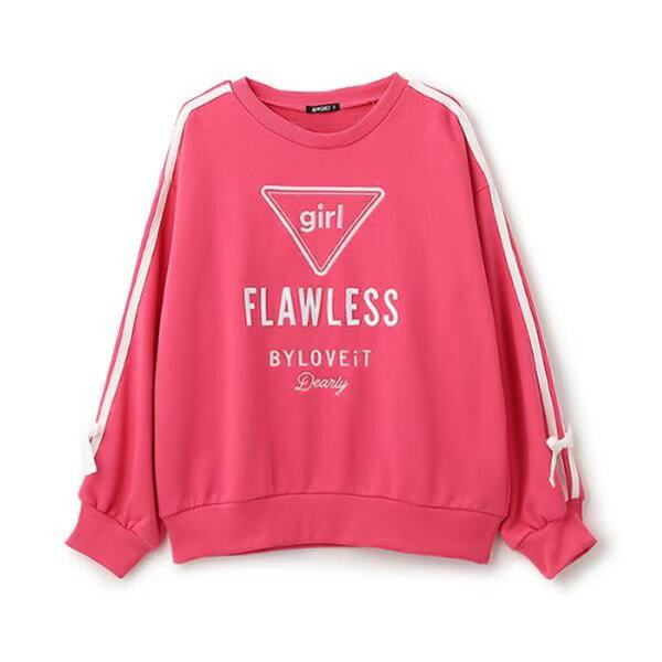 バイ ラビット(by LOVEiT)★袖ラインリボンプルオーバー★【size120c/130c/140c/150c/160cm】のサムネイル