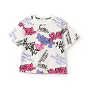 X-girl Stages(エックスガールステージス)★グラフィティ総柄半袖Tシャツ★(4)
