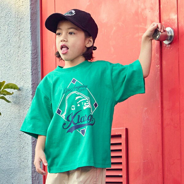 XLARGE KIDS（エクストララージキッズ）★ベースボールグラフィック半袖Tシャツ★