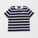 XLARGE KIDS(エクストララージキッズ)★【WEB限定】マルチボーダーポロシャツ★【size90c/100c/110c/120c/130c/140cm】