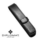 DIPLOMAT ディプロマット ペンケース1本用 レザー 本革 ソフト 革小物 筆記具 文具 ステーショナリー ギフト プレゼント お祝い おしゃれ かっこい...