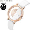 正規販売 2年保証 KLASSE14 クラスフォーティーン クラス14 時計 腕時計 imperfect インパーフェクト IM18RG007W 32mm レデ...