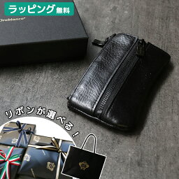 オロビアンコ キーケース（メンズ） 【正規販売】純正ラッピング無料 オロビアンコ Orobianco ORS-091000 オールブラックシリーズ キーケース スマートキー レザー 黒 日本製 牛革 本革 シンプル 父の日 ビジネス モノトーン 鍵 車 ギフト プレゼント おしゃれ ブランド 高級