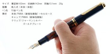 【正規販売店】Pelikan ペリカン 万年筆 限定 M800 ストーンガーデン