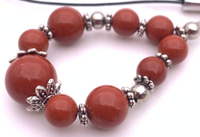 天然石レッドジャスパー のストラップ-3