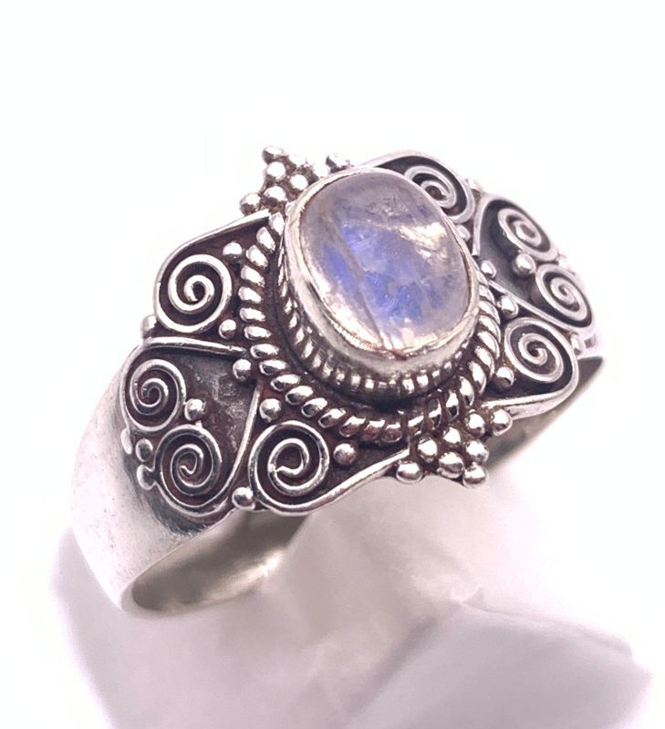 天然石ムーンストーンsilver9...