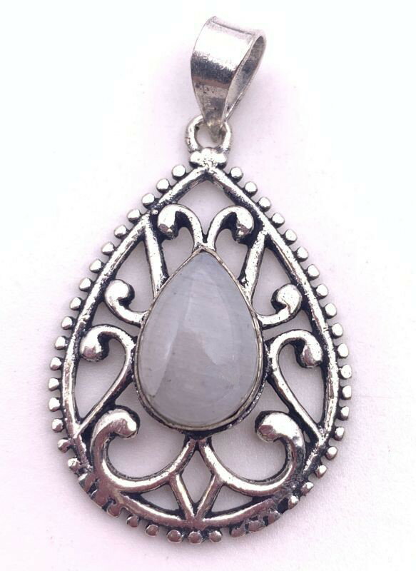 天然石ムーンストーン ⭐︎ペンダントトップ-C1