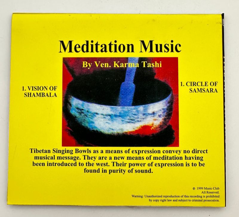 【Tibetan Singing Bowls-Meditation Music】Ven. Karma Tashi/ヨガ・瞑想・ヒーリング 2