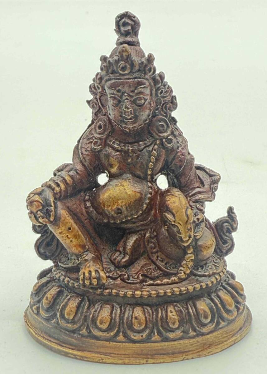 ◆毘沙門天（ヴァイシュラヴァナ）像◆仏教 チベット アンティーク風-S