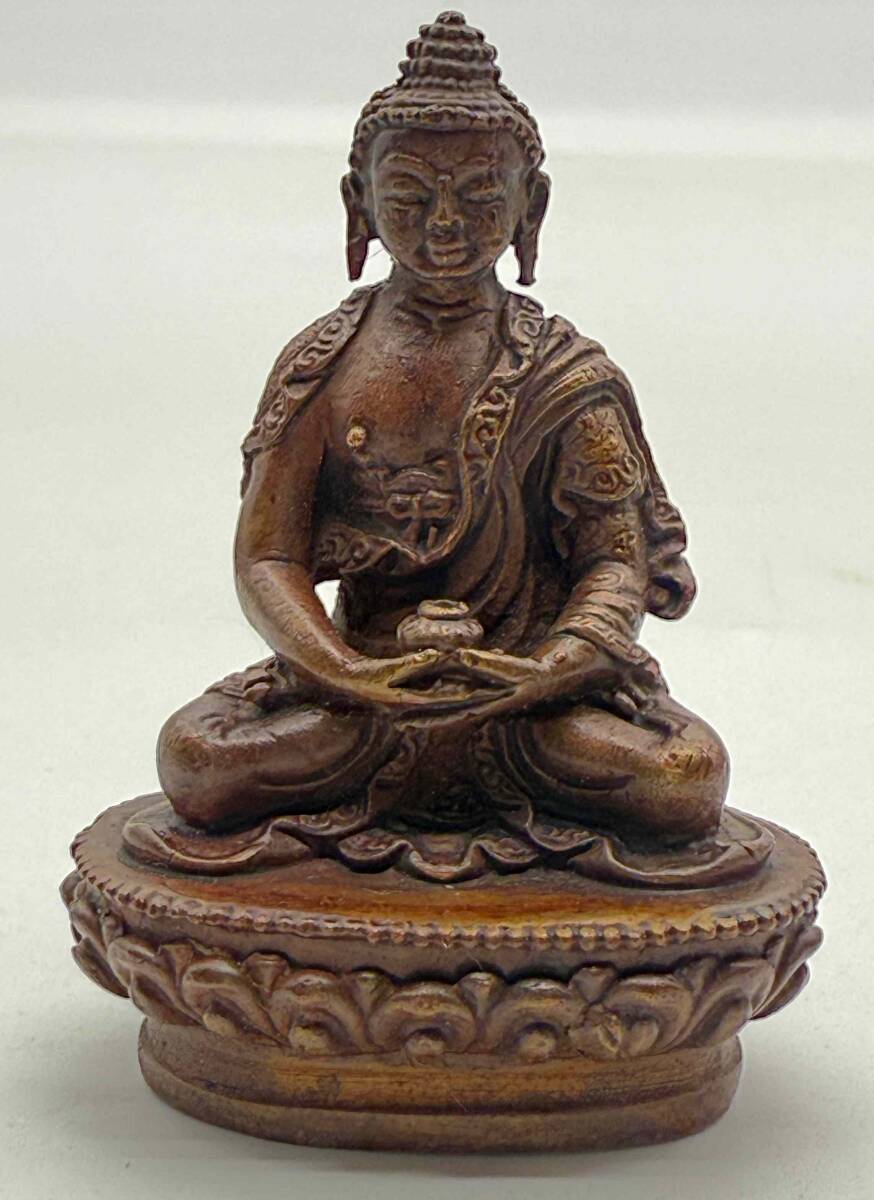 ◆無量光如来（あみだにょらい/アミターバ）像◆仏教 チベットアンティーク風-S
