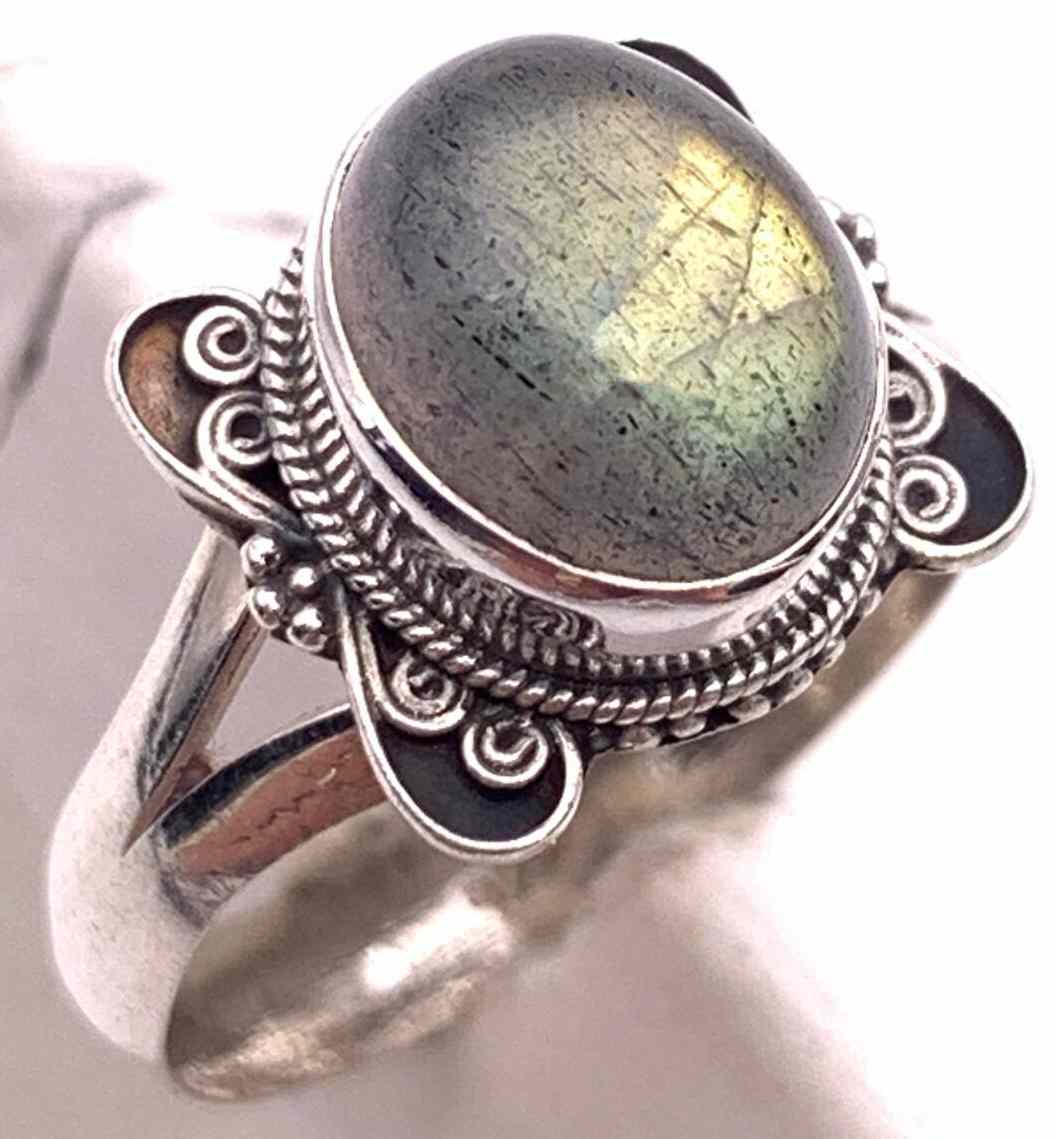 天然石ラブラドライトsilver9...