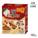 ■最大ポイント10倍【要エントリー】ユニ・チャーム 銀のスプーン 三ツ星グルメ お魚味クリーム 成猫用 まぐろ・鶏ささみ味 180g (猫・キャット)