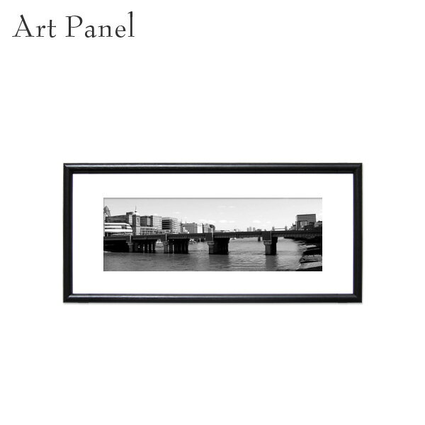 モノクロアート 飾り 風景 ロンドン 横長絵画 モダン インテリア 横長のポスター 写真 ウォールアート デコレーション 装飾 小物