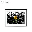 モダンアート ひまわり アートポスター 人気 壁掛け装飾 アクリル 小物 雑貨 インテリア 壁アレンジ 絵 花