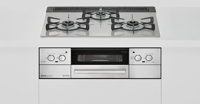 リンナイ リッセ 60cm幅 RHS31W32L24RASTW クラウドシルバー