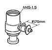 対応水栓　：　KVK TOTO　EUDB300SKD5と同等品 分岐水栓を取り付けることで水栓の奥行きや高さが変わります。 ※取り付け後約75mm高くなります一部品番にメーカー欠品が出ており、納期が掛かる場合がございます。