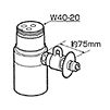 対応水栓　：　タブチ TOTO　EUDB300STB5と同等品 分岐水栓を取り付けることで水栓の奥行きや高さが変わります。 ※取り付け後約65mm高くなります一部品番にメーカー欠品が出ており、納期が掛かる場合がございます。