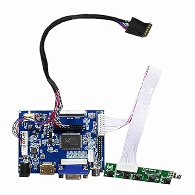 VSDISPLAY HDMI VGA 2AV 入力 LCDコントローラ基板 対応 LTN140AT02 LTN140AT07 LP140WH1 LTN156AT24 LP156WH2 14インチ 15.6インチ 液晶パネル(1366x768 LED