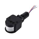 LED 90?250V 人感センサースイッチ 屋外 屋内セキュリティ自動 防水仕様 壁スイッチ PIRモーションセンサースイッチ