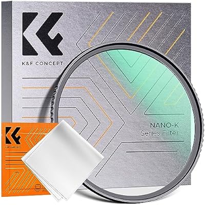 K&F Concept 67mm レンズ保護フィルター レンズフィルター プロテクター レンズ保護用 AGC光学ガラス 薄枠 18層コーティング（NANO-Kシリーズ）