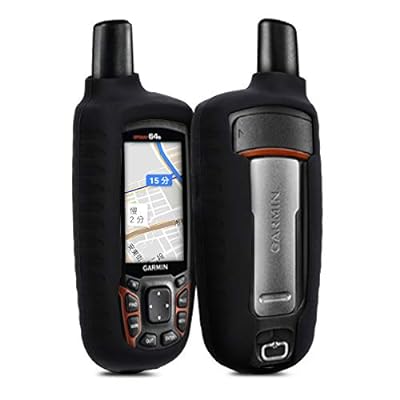 楽天ぺんぎんやkwmobile 対応: Garmin GPSMAP 64 / 64s / 64st ケース - GPS ナビ シリコン 保護ケース 黒色