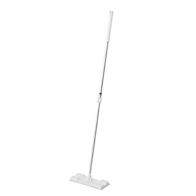 レック ワンタッチ取付けクリップワイパー ( 伸縮 75~110cm ) ぞうきんもシートも使える 新立体クッシ..
