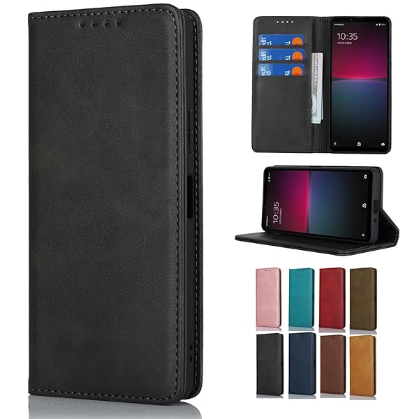 Xperia 10II SO-41A SOV43 A001SO ケース手帳型 Xperia 10 IIカバー 手帳型 Xperia 10 II財布型 携帯 カバーXperia 10 iiスマホケースタンド機能 SOV43スマホケース 落ち着いた色カー