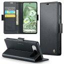 Google Pixel 8a ケース 手帳型 財布型 カードポケット付き ピクセル8a 用 携帯カバー カード収納 スマホケース 高級レザー 耐衝撃 全面保護...
