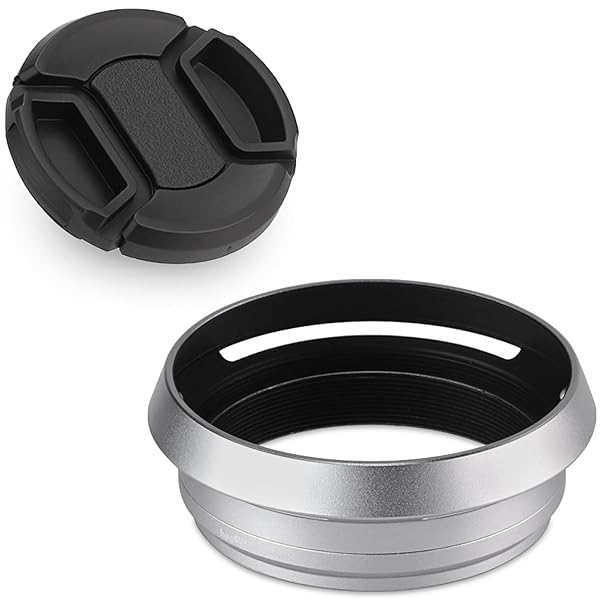 LH-X53W レンズフード、アダプタリングキャップ付、for 富士フイルム Fujifilm Fuji FinePix X70 X100 X10