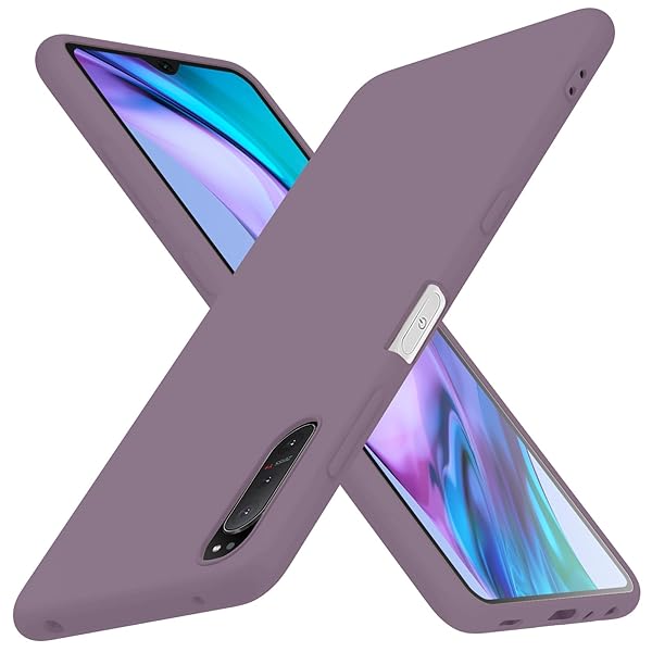 Xperia 5 II ケースシリコン 薄型 tpu スリム 磨り表面 指紋防止 カバー 柔らかい裏地 SO-52A / SOG02