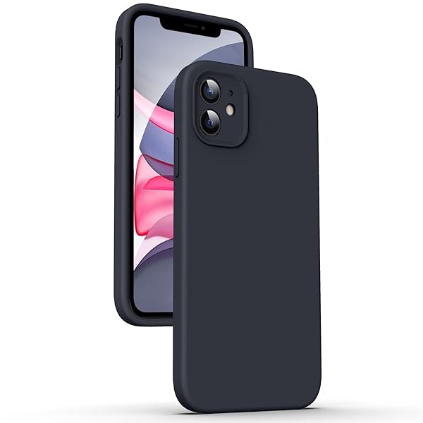 iPhone 11 ケース 対応液体シリコン [耐衝撃] [柔軟TPU液体シリコン] [ソフトタッチ] [レンズの全