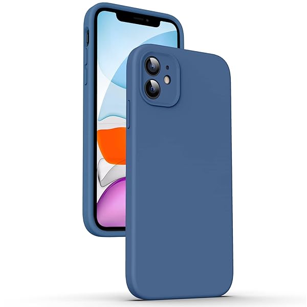 iPhone 11 ケース 対応液体シリコン [耐衝撃] [柔軟TPU液体シリコン] [ソフトタッチ] [レンズの全