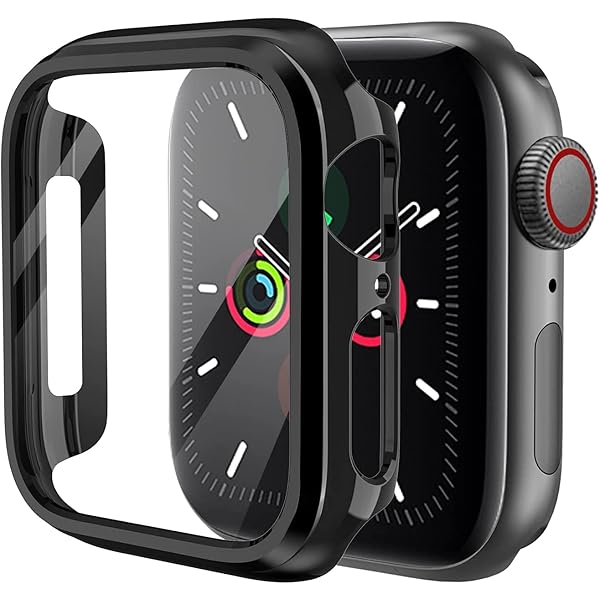 for Apple Watch ケース AppleWatch Series 6/SE3/SE2/SE/5/4 40mm 用 一体型 全面保護 耐久性 傷防止 ..