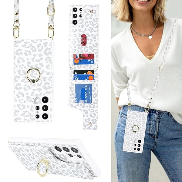 Galaxy S22 Ultra 5G SC-52C SCG14 ケース 手帳 Galaxy S22 Ultra スマホケースショルダー クロスボディ肩掛