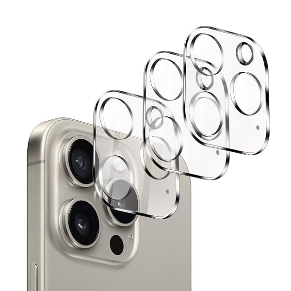 【3枚セット】iPhone 15 pro/iPhone 15 pro max 用 カメラフィルム カメラ レンズ 保護カバー 日本制旭